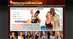 Desktop Screenshot of interracialdatelink.com